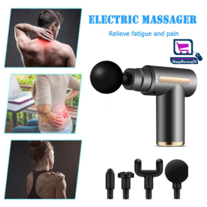 And Silent Portable Rechargeable Muscle Relaxation Vibration Massage Fitness Device Fascial Gun