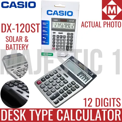 Casio Extra Large Display Calculator (12 Digits) DX-120ST