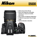 Nikon D5600 DSLR Camera with 18-55mm Lens. 