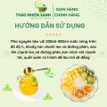 (COMBO 10, 20, 30 gói) Trà chanh dây kim quất, chanh leo , nước uống trắng da Triệu Lộ Tư, sấy thăng hoa,da phát sáng, trà thanh nhiệt trà giảm cân Bổ Sung Vitamin C , giữ dáng đẹp da giảm cân , hết mỡ giữ vòng eo nhỏ dáng đẹp dáng xinh -THẢO NHIÊN XANH. 