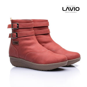 Sepatu Boots Wanita Lavio Maleo Orchid Boot Cewek Korea Kekinian Resleting Keren 2023 Bagus Termurah