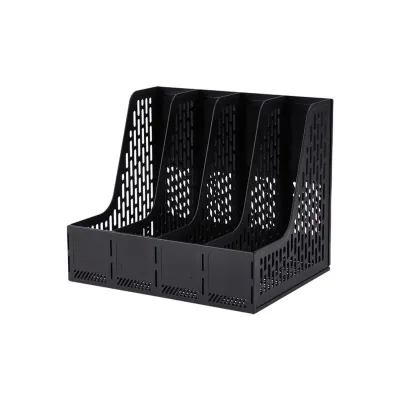 Bantex กล่องใส่เอกสารตั้งโต๊ะ แฟ้มตั้งโต๊ะเก็บเอกสาร A4 มีช่องด้านหน้า File Organizer