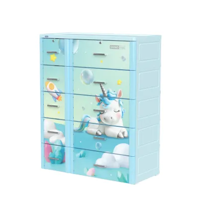 Tủ Shino 5 tầng 10 ngăn kéo lớn nhỏ tủ nhựa phù hợp gia đình trẻ em tiện lợi xếp quần áo lưu trữ vật dụng đa năng nhựa cao cấp Nhựa Duy Tân