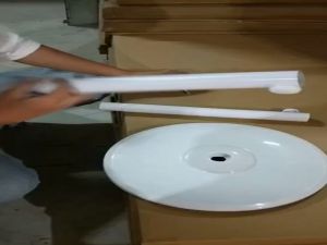 BUY 1 TAKE 1 16-Inch stand Fan 8-Speed Pedestal Floor Fan Standing Fan for Home with Oscillating Dual 15 Blades AC Motor With Remote Control Timer Tilted Head White