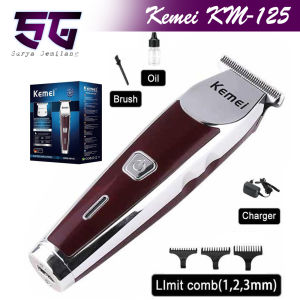 Alat Cukur Rambut Kemei KM-125 Hair Clipper Mesin Potong / Baby Cut Mesin Clipper Cas