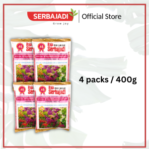Serbajadi Special Bougainvillea 48 Fertiliser| Bougainvillea Fertiliser| Flower Fertiliser| Baja Khas Untuk Pokok Bunga Kertas| Baja Bunga Kertas| Baja Bunga| 九重葛肥料| N13 P10 K21| 400g