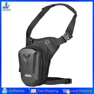 [Vodool Home Mall] Motorcycle Leg Side Bag EVA Hard Shell Outdoor Waist Motorbike Packs Mobile Phone Purse Hip Bum Pack Motorcycle Accessories