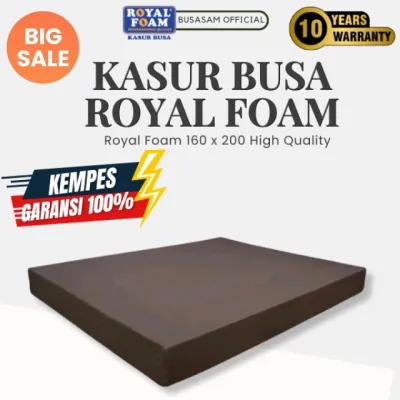 KASUR BUSA ROYAL FOAM 160X200 KASUR SPON MATRAS ROYAL FOAM