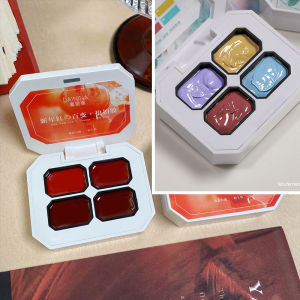 4/9 Colors Pat Painting Gel Gradient Blush Color Semi Permanent Soak Off UV&LED Gel Nail Art Creation Salon DIY Solid Gel Tool