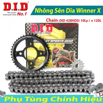 [HCM]Nhông sên dĩa DID 10ly Honda Winner X Sên đen Thái Lan