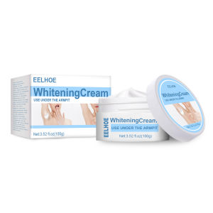 Eelhoe Underarm Whitening Cream Moisturizing Nourishing Brighten Arm Ankle Elbow Knees Improves Underarm Armpit Buttocks Dark Spots Collagen Milk Bleaching Cream Skin Care Lotion（100g）