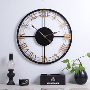 Minimalist Nordic Series Wall Clock Hot Sale Modern Iron Art Home Living Room Clocks Simple and Fashion Creative Vintage Clock Decorations 60cm