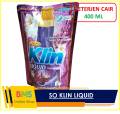 So klin Liquid Deterjen Cair Soklin Sabun Cuci Konsentrat Ukuran 400 ml Bersih Cemerlang Harum Tahan Lama. 