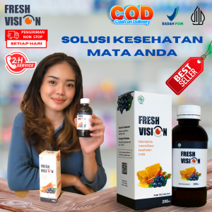 Fresh Vision Original Asli  Madu Herbal Mampu Mengobati Mata Minus Plus Katarak Buram Berlemak Dan Mata Merah