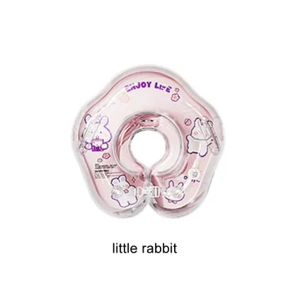 Safety Ring Neck Circle Bayi Pelampung Newborn Infants Inflatable Swimming Baby Neck Float Leher