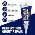 Grout Repair Kit, 6.35Oz Tile Grout Filler, Fast Drying Tile Grout Sealer for Bathroom Shower Kitchen Floor Tile, Replace Grout Pen Restore Tile Joints Line, Gaps (Gray, 180g). 