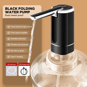 Dreepor Automatic Drinking Water Pump Portable USB Wireless Electric Water Pump Bottle Dispenser Rechargeable Household Water Dispenser