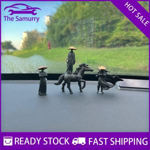 Samurry ✨Hot Sale✨ Car Interior Accessories Doll Jianghu Knight Computer Screen Desktop Ornaments Antiquity Knight Center Console Car Swordsman