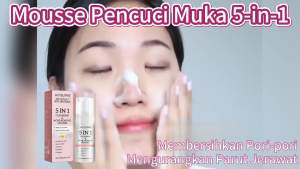 Jaysuing 5 Combination 1 Cleansing Mousse   Pore Cleansing Acne Scar Removal Blackhead Removal Oil Control Cleansing Mousse