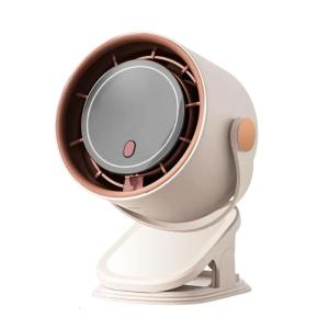 Practical Small Desktop Fan Comfortable Small Clip Fan Rechargeable Air Cooling Fan ABS Texture Suitable for Home Table