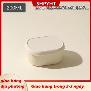 [COD] SHPYHT Giao hàng địa phương 200 300 600ml Silicone Bento Hộp Ăn Trưa container không bị rò rỉ ăn trưa container bpa-miễn phí máy rửa chén an toàn