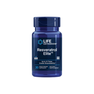 Life Extension Resveratrol Elite 30 Veg Caps - Healthy Aging & Antioxidant Support