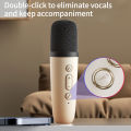 K12 Mini High End Wireless Audio Mini Home With 1 Microphones Professional Karaoke Speaker. 