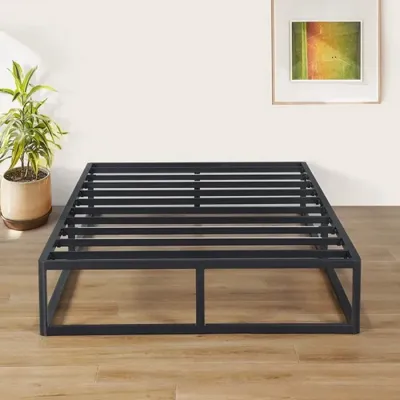 Bed Frame Thickened Metal Bed Frame High Load-Bearing Apartment Iron Bedstead Luxury Iron Bed Single and Double Size