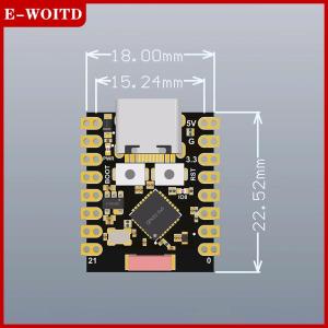 【E-WOITD】 บอร์ดพัฒนา ESP32-C3บอร์ด ESP32พัฒนาขนาดเล็กบอร์ด ESP32ไวไฟบลูทูธอุปกรณ์เสริมประสิทธิภาพสูง