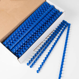 Binding Rubber Ring 21 Hole A4 Document Loose-Leaf Binder 22-51mm PVC Coils Machine Special Punch Binding Supplies，Comb Binder Rings / Plastic Comb Rings / Binding Rings / Binding Comb Rings