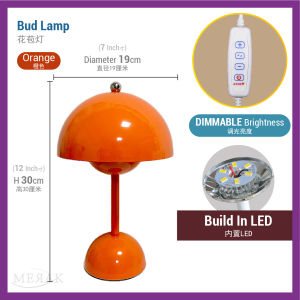 Decoration Living Room Bedroom Bedside Lamp Table Lamp Lampu Meja Hiasan Bilik Tidur Tepi Katil Lampu Tidur Baca 花苞台灯