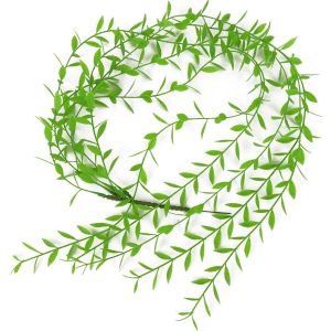 Chùm Liễu Rũ Xanh Cây Giả Trang Trí Phòng Khách Nhà Hàng Hành Lang Ban Công DG -187