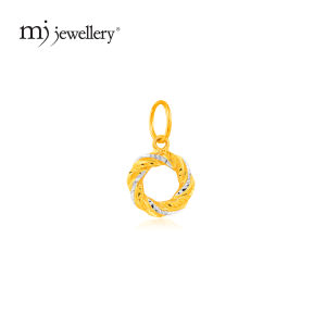 MJ Jewellery 375/9K Gold Donut Pendant B102