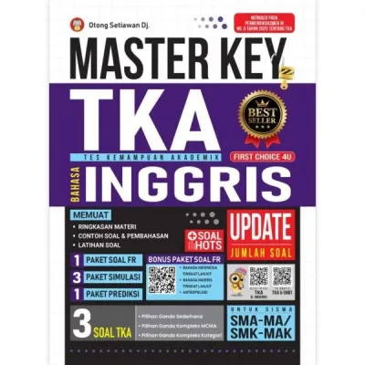 Buku Master Key TKA Bahasa Inggris SMA