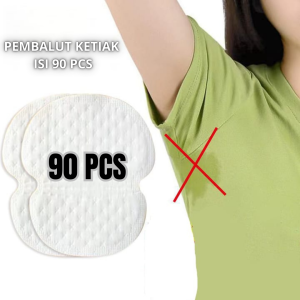 90pcs Armpit Pad Pembalut Ketiak Penyerap Keringat