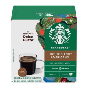 Starbucks House Blend - Americano NESCAFE Dolce Gusto Coffee - 12 Capsules