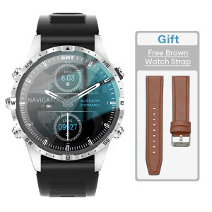 Aolon GT5 Pro Fitness Tracker Smartwatch with HD Touch Screen Bluetooth Calling Heart Rate Monitor & Compass Navigation