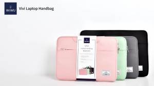 WIWU Laptop Bag Slim Briefcase for Laptops up to 15.6-inches waterproof Laptop Bag Men Women Travel Laptop Bag for 13 14 & 15 inch Dell HP Lenovo and Laptops