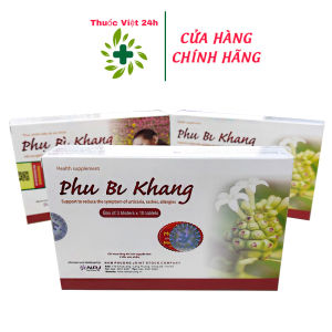 Phụ Bì Khang (Hộp 30 viên) - Giảm mẩn ngứa tăng cường chức năng gan - thuocviet24h