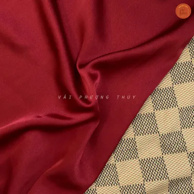 Vải lụa Satin mềm mịn co giãn và bóng nhẹ vải trơn may áo dài may đầm váy đồ bộ không cần lót khổ 1m5 Phượng Thúy