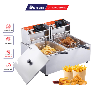Bếp chiên DORON 5000W nhiệt độ cao sôi cực nhanh chống quá nhiệt quá tải