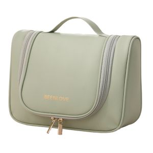 STARGOODS Large Capacity Cosmetic Storage Bags Multi-Functional Waterproof Toiletries Storage Pouch Fashion with Handle Wash Handbag Women