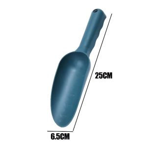Soil Scoops Large Capacity Garden Shovel with Handle Gardening Tools for Pot Planting Soil Digging Beach Play Cat Litter Clean