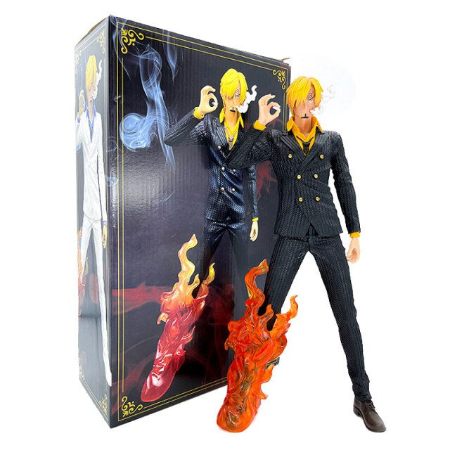 One Piece Sanji Cartoon Character Plastic Anime Action Figure