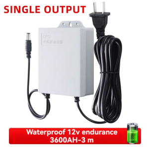 Double output 12V 1.5A Ups Power Supply Heavy Duty for wifi ups for wifi modem router ups for router wifi battery backup uninterruptible power supply monitor outdoor power