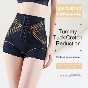 Summer Thin Waist and Hip-Lifting Pants to Reduce Belly Tights Strong Waist High Waist Safety Leggings for Women to Prevent Exposure收腹提臀裤夏季薄款