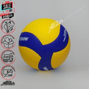 Bola Voli Berkualitas Tinggi MIKASA V200W Original Import Size 5