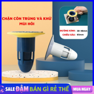 Van Ngăn Mùi Hôi Cống Silicon Kèm Nắp Nhựa - Bịt cống silicon chặn mùi hôi cống  bộ nắp phễu thoát sàn chống trào ngược ngăn côn trùng khử mùi Đa Năng