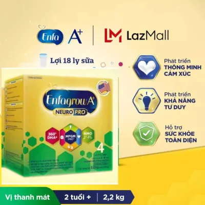 sữa bột enfagrow4 hộp giấy 22 kg DATE 2028