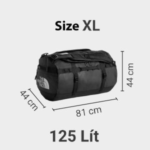 Balo túi trống chống nước du lịch dã ngoại The North Face trống ngang XXL-125 lít Balo Polyester Chịu Nước - Lazada